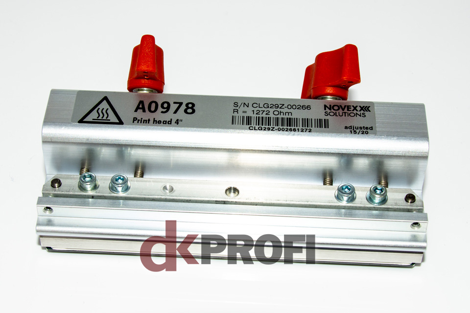 Ein Novex ALX924-Druckkopf, Artikelnummer A0978